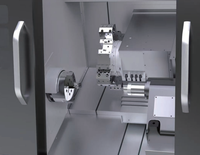 Hochwertige Mittelklasse-Schrägbett-Drehmaschine mit Einzel-2-Achsen-Digitalsteuerung, Hoher Genauigkeit und Hoher Produktivität CNC-Maschine