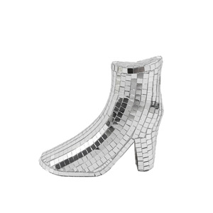 Vente directe d'usine paillettes Disco chaussures verre talons hauts pour femmes-fête Banquet décor pendentifs Thanksgiving dos école - Product Image 5