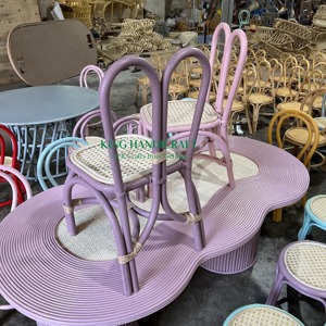 Chaise pour enfants en rotin naturel adaptatif Design confort fait à la main pour les familles soucieuses de l'environnement Prix compétitif Cuisine Chambre à coucher Bébés - Product Image 5