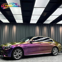 Vinilo para Rotulación de Vehículos Unigraphix Ultrawrap, Directo de Fábrica, Brillante, Mate, Camaleón, Brillante, Tamaño del Rollo 1.52x17M/5x59FT