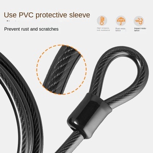 Candado Antirrobo Portátil de Acero para Motocicleta, Bicicleta de Montaña y Eléctrica, con Sistema de Contraseña Especial para Bicicletas - Product Image 3