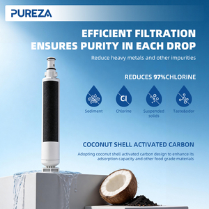Filtro Acqua per Frigorifero NSF42 in Vendita, Ricambio con Carbone Attivo PP Compatibile con Whirlpool, Kit-chenaid, Kenmore - Product Image 4
