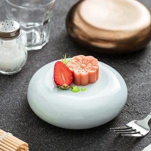 Platos <span class=keywords><strong>de</strong></span> Servir <span class=keywords><strong>de</strong></span> Cerámica <span class=keywords><strong>de</strong></span> Lujo <span class=keywords><strong>de</strong></span> Alta Gama, Modelo 2026, Exquisitos, Hechos a Mano, Estilo Chino, Diseño Sólido, para Uso en el Hogar y Restaurantes - Product Image 2