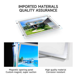 Factory Custom <b>LED</b> <b>Light</b> Box Indoor Backlit <b>LED</b> Poster Lightbox Wall Coffee Milk <b>Tea</b> Salon Advertising Sign - Product Image 4