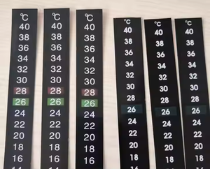 Nhiệt kế bể cá Nhiệt độ màu nhạy cảm thay đổi nhiệt kế dính nhiệt độ nước hồ cá - Product Image 2