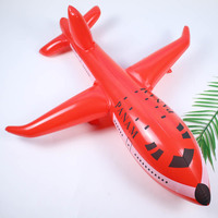 Jouet d'avion gonflable en PVC OEM 747, petit modèle 3D en vinyle souple pour décorations de fête d'enfants, divertissement sportif, cadeaux promotionnels