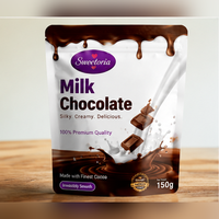 OEM vochtbestendige bedrukte chocolade-havermout-droogfruitverpakking staande pouch mylar zak met hersluitbare ziplock