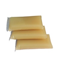Pegamento de Gel de Alta Viscosidad, Pegamento de Gel Termofusible, Adhesivo de Gelatina Animal, Color Ámbar