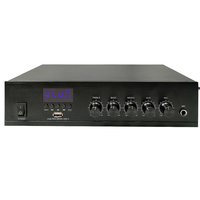 Mini amplificateur domestique DM-60 600W RMS 1 canal avec haut-parleur en métal de 3 pouces en forme de colonne, ensemble combo haut-parleur de plafond en alliage d'aluminium