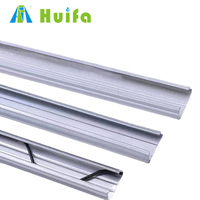 Profil de canal de verrouillage de Rail en aluminium galvanisé, fil torsadé en Zigzag de serre fabricant