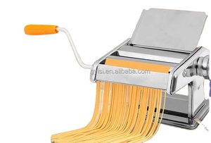 Stainless Steel Manual Cutting Adjustable Thickness Dough Fresh Noodle Pasta Maker Machine Kitchen Tools Multifunctional - Product Image 4