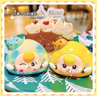Authentique Spot Baby Three Greedy Cat Second-generation Blind Box Figurine Cute Figurine Ornament Trendy Play