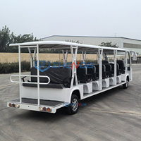 Voiture de tourisme Mini essence alimentée en carburant Navette Produits 11/14 places Bus de tourisme fermé