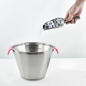 Mini barra redonda de acero inoxidable 304 para cocina, grado alimenticio, pala para cubitos de hielo, cuchara para hielo, multiusos para alimentos para mascotas - Product Image 2