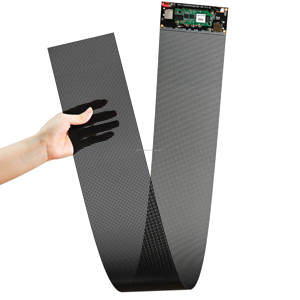 Holographic phim p2.5 p3.91 P4 p6.25 P10 LED hiển thị trong suốt LED phim Glass video tường mềm Màn hình LED 3D Cửa Sổ quảng cáo - Product Image 5