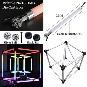 360 độ <span class=keywords><strong>LED</strong></span> ống ánh sáng cho Câu lạc bộ thanh trang trí 1Meter DC24V 5050RGB 360 pixel ống trong nhà ngoài trời dự án Đảng Lights - Product Image 4