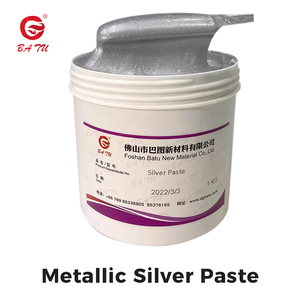 Tinta de serigrafía de fábrica Source de pasta de plata metálica para tono cualquier color para telas mezcladas y telas impresas - Product Image 2