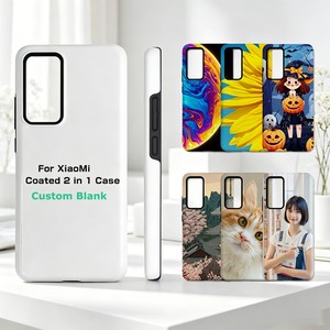 Coque de téléphone 3D à sublimation double couche enduite pour <span class=keywords><strong>Xiaomi</strong></span> <span class=keywords><strong>11T</strong></span> 12 <span class=keywords><strong>Pro</strong></span> <span class=keywords><strong>13</strong></span> Lite 14 15 Ultra, supports vierges pour impression par transfert thermique - Product Image 1