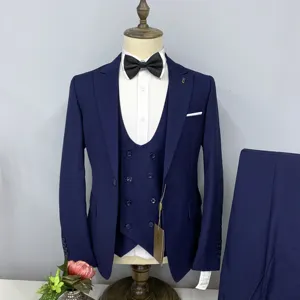 2022 सस्ता पुरुषों की उत्तम दर्जे का टी. आर. कपड़े 2 टुकड़ा स्लिम फिट सूट प्रोम स्टॉक में groomsman शादी का सूट
