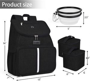 Sac de transport pour chat, cage pour animaux de compagnie, sac à dos de voyage pour chat ou chien, adapté aux voyages en avion, échantillon gratuit - Product Image 5