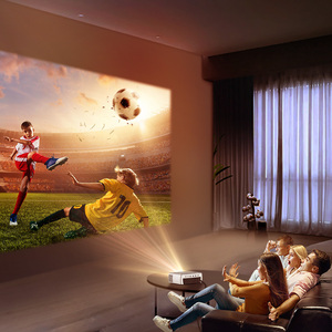 Byintek K18 Full HD 1080P <span class=keywords><strong>3D</strong></span> Mini <span class=keywords><strong>LED</strong></span> Video Máy Chiếu Di Động Wifi Thông Minh Proyector 4K <span class=keywords><strong>Android</strong></span> Cho Giáo Dục - Product Image 2