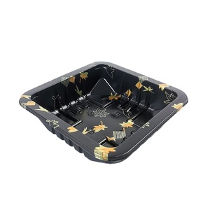 Venta caliente contenedor de alimentos desechable MAP bandeja de carne caja de plástico personalizable cajas de embalaje de alimentos para frutas frescas verduras - Product Image 3