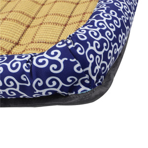 Dog <b>Cooling</b> <b>Mat</b> Rectangle Blue Floral Pattern Double Sided <b>Pet</b> Bed Summer <b>Cooling</b> Pad For Dogs Size S M L - Product Image 4