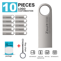 Flashdisk USB Logam Custom Logo Gratis, Memory Stick Bisnis Kapasitas Kecil, Pen Drive 128MB 256MB 512MB 1GB 2GB, Clé USB Stick