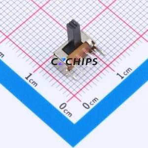 SK-12D02-G070 Slide Switch Through hole Component (THT) Switch Single Pole Double Throw Rectangle Pin Header PC Pin 8.6mm - Product Image 1