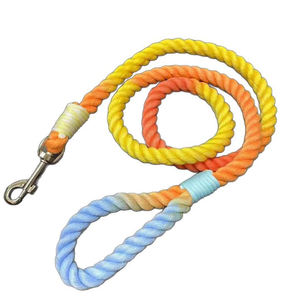 Gran oferta, correas de cuerda de algodón para perros, Correa suave sólida para mascotas para perros, entrenamiento para caminar con cómodo mango acolchado - Product Image 1