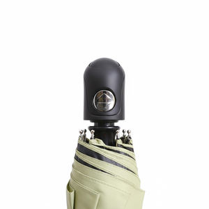 <span class=keywords><strong>Parapluie</strong></span> pliable durable 5 volets, vert, mini, portable, SPF 50+, imperméable, impression personnalisée, double <span class=keywords><strong>action</strong></span> automatique pour l'extérieur - Product Image 2