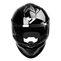 Casque de moto intégral unisexe à vente chaude, homologué DOT, de haute qualité, en ABS, personnalisé, vintage, casques de mode