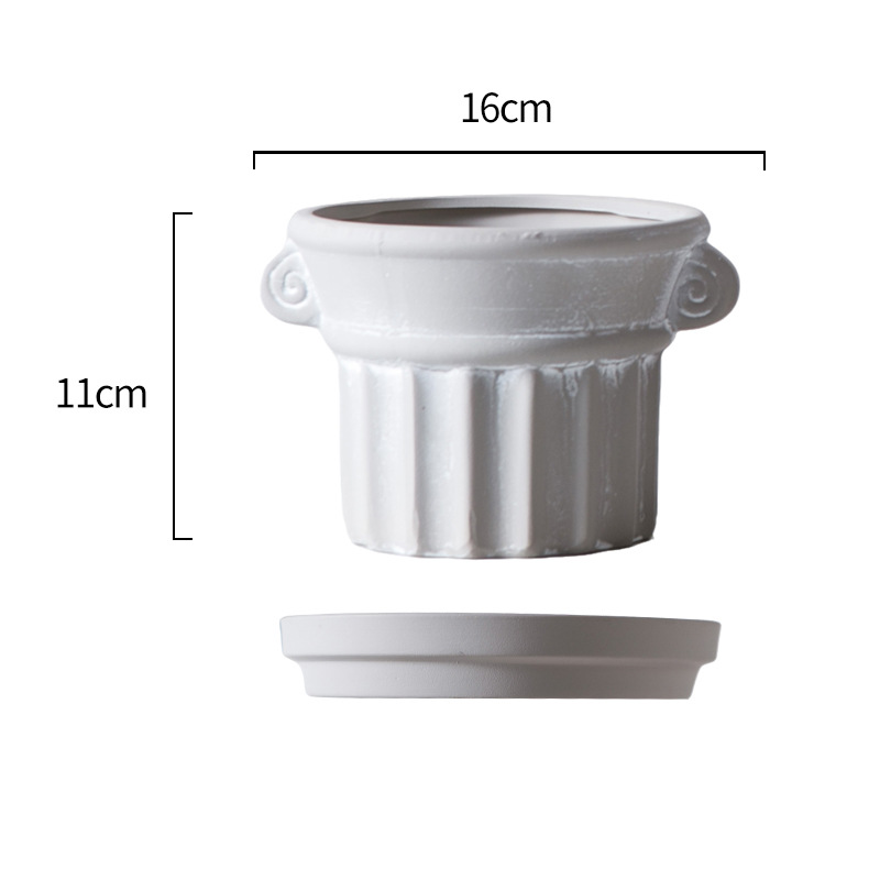 Gris Blanc 116W Modèle 16cm