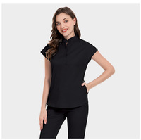 Uniforme de Enfermera Jogger 42024LW, Cofia de Microfibra para Salud Personal, Lotes al por Mayor, Bata de Laboratorio Lavable para Hospitales