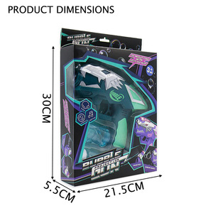 Miglior Giocattolo Estivo <span class=keywords><strong>Pistola</strong></span> Spara Bolle con Proiezione Luminosa a Batteria - Product Image 2