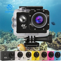 Cámara Deportiva Digital Mini Portátil Lista para Enviar, 4K 30FPS Ultra HD 1080P, Resistente al Agua 30m, Video WiFi, Alternativa