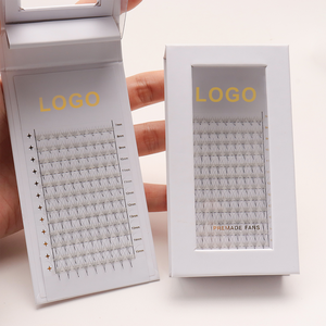 Cils pré-faits coréens en PBT, volume russe 5D, <span class=keywords><strong>7</strong></span>-15 mm, mélange de cils pré-faits, base pointue, cils de volume pré-faits - Product Image 6