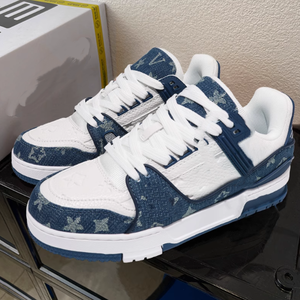 L Cổ X Thiết Kế Sang Trọng Giày Đi Bộ Cho Phụ Nữ Và Nam Giới Tùy Chỉnh Chính Hãng Da Bò Giày Thể Thao Bán Buôn Thương Hiệu Mens Lvies - Product Image 4