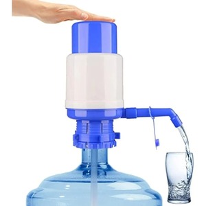 Bomba para Botella de Agua, Bomba Manual Portátil, Dispensador Manual de Agua a Presión, Apta para la Mayoría de los Dispensadores de Agua - Product Image 1