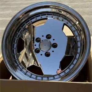 Jantes AVT Chrome 5X112 Forgées 17 20 Pouces Jantes Classiques en Alliage pour Voitures Particulières <span class=keywords><strong>Mercedes</strong></span> <span class=keywords><strong>W124</strong></span> W205 W202 W203 W204 W140 - Product Image 5