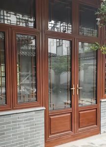 <span class=keywords><strong>Porta</strong></span> d'ingresso in lega di alluminio <span class=keywords><strong>porta</strong></span> <span class=keywords><strong>porta</strong></span> <span class=keywords><strong>porta</strong></span> <span class=keywords><strong>porta</strong></span> <span class=keywords><strong>porta</strong></span> a battente antica di vetro di Design cinese unico RG75 - Product Image 3