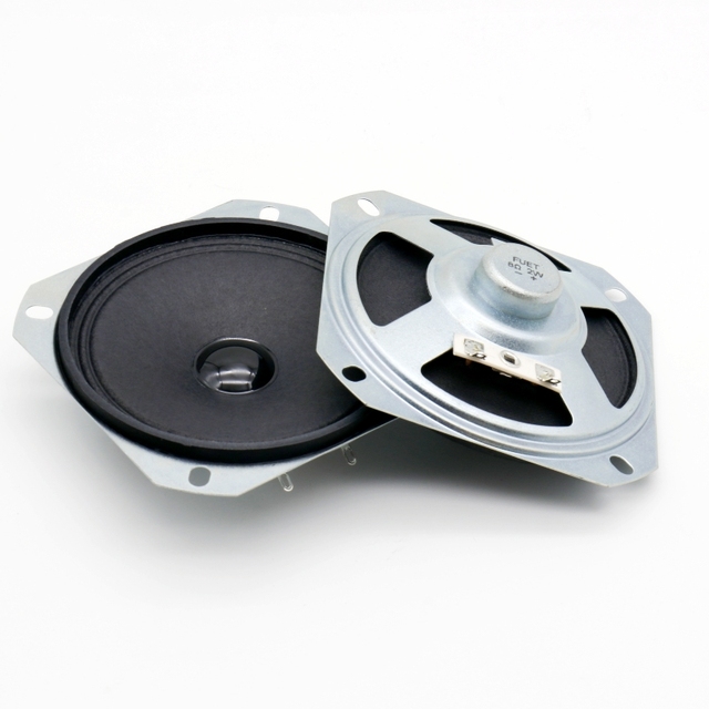3.5 Inch 92*92MM Square Shape Mounting Holes 8 Ohm 2W Paper Cone Full Range Miniature Loud Speaker NdFeB Magnet ISO9001