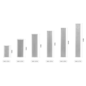 Loa cột âm thanh ngoài trời cỡ lớn, chống nước, dùng được mọi thời tiết, khuyến mãi SPON, công suất mạnh mẽ 80W/100W/120W, dành cho trường học - Product Image 1