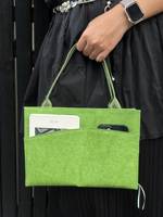 Sac fourre-tout tendance en Tyvek pour couverture de livre, réutilisable, écologique, en papier DuPont, pour carnets et journaux, avec poignée, format A5, fait main