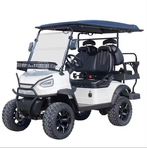 Carrito de Golf de 4 Ruedas Club Car, Carro de Golf con Estructura de Acero de Alta Resistencia, 30-50 km/h, 70-90 km de Autonomía, 48 V, 4 Ruedas, HKBG - Product Image 1