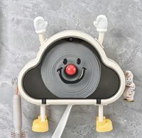Boîte à papier toilette murale mignonne en forme de nuage, support de mouchoirs à ventouse sans perçage pour salle de bain et toilettes – Qualité supérieure