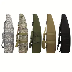 Promotional Premium Nylon Shockproof Rifle Case - High-Density Egg Foam Padding for Hunting & Camping Adventures hunting bag