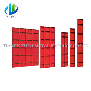 Panneaux de coffrage en acier pour murs de construction, coffrage de toit en béton réglable, plaques de coffrage en acier réutilisables pour colonnes, coffrage en acier à vendre - Product Image 4