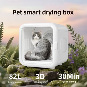 Forno di Asciugatura <span class=keywords><strong>per</strong></span> Animali Domestici da 62L, Lussuoso ed Ecologico, Silenzioso, con Tecnologia a Ioni Negativi <span class=keywords><strong>per</strong></span> Asciugatura Rapida, Uso in Bagno <span class=keywords><strong>per</strong></span> <span class=keywords><strong>Gatti</strong></span>, Cani e Piccoli Animali - Product Image 1