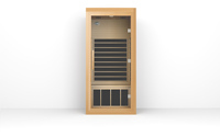 Sauna infrarouge traditionnel individuel en bois massif pour intérieur, modèle 2026, très demandé – Cabine de sauna sec